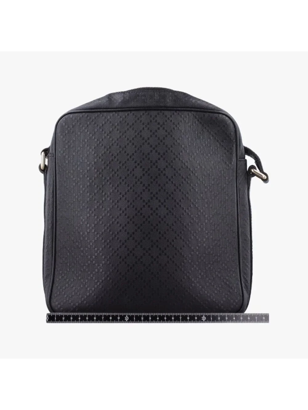 Gucci Diamante Black Leather Tote